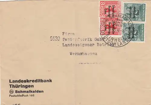 SBZ: 1948 Schmalkalden nach Wernshausen