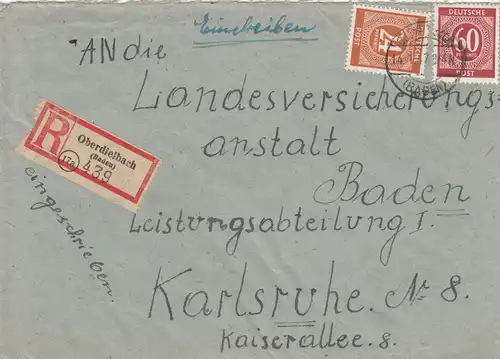 Inscrivez-vous à Herbielbach/Baden 1947 pour Karlsruhe
