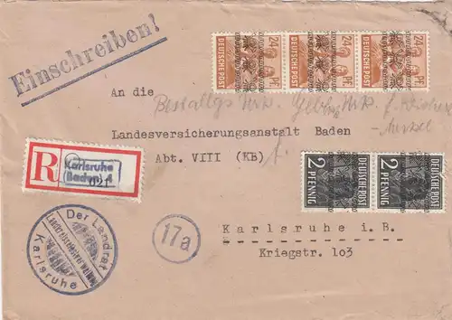 Enregistrer Landrat Karlsruhe 1948 vers Karlsruhe