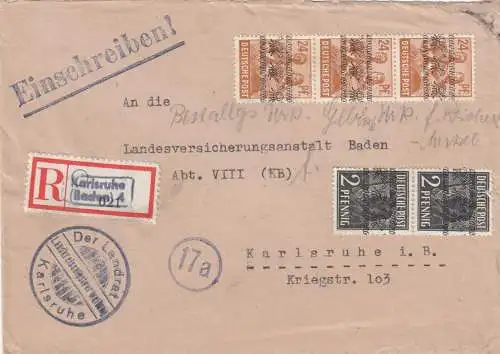 Enregistrer Landrat Karlsruhe 1948 vers Karlsruhe