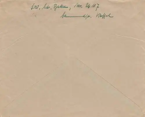 Feldpost  16.10.1939, FPNr. 26117 nach Weimar