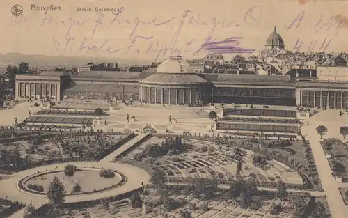 3x Ansichtskarten Liege,Lille,Brüssel als Feldpost 1917 nach Güsten und Chemnitz