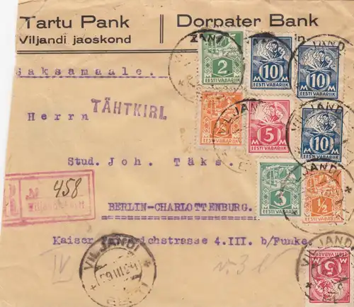 1924: Tartu Pank Vijandi / Tähtkirl to Berlin