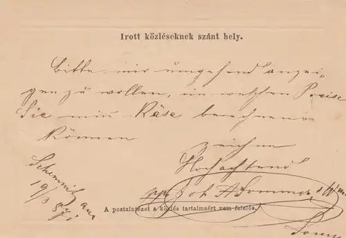 2 Belege Slowenien, Schemnitz etc. um 1870