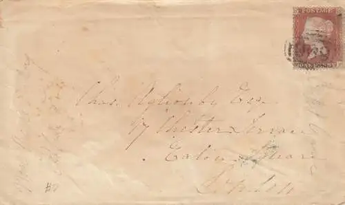 1858: letter Penrith to London