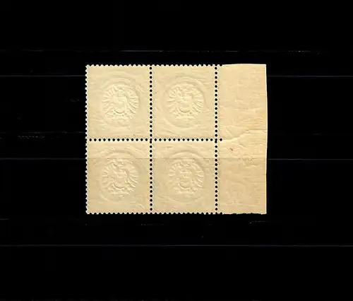 DR: MiNr. 26, Viererblock, **, postfrisch