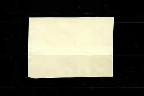 DR: MiNr. 833U, ohne Gummi, Viererblock vom Oberrand