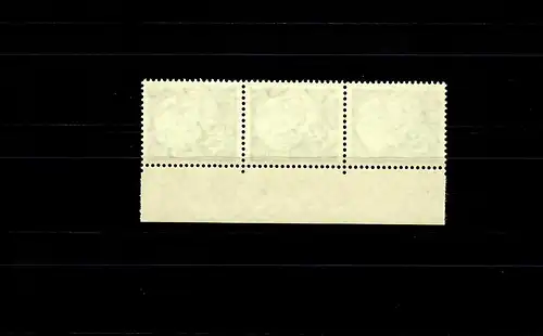 MiN° 259y, bande de 3ers, numéro de comptage de l'arc, notes de coupe, frais de post-maillère **