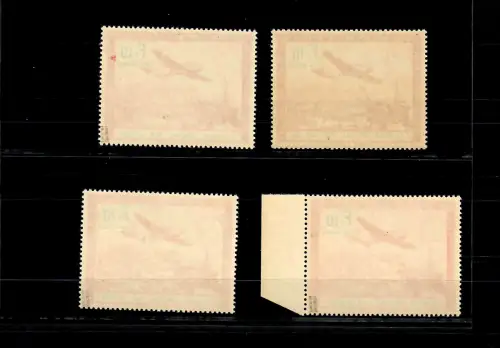 Dt. Besetzung II. WK: Frankreich: MiNr. III, **, PF I, II, III, IV, Krischke