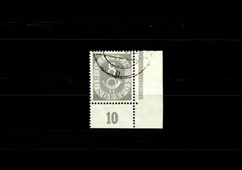 Bund: Min. 127, Eckrand E4, cacheté