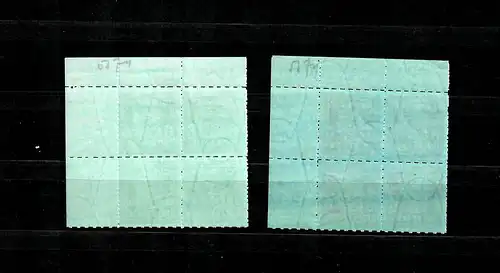 Guernsey: MiNr. 4-5, postfrisch, **, Eckrand VE2 mit Bogennummer