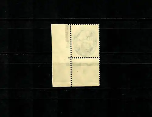 DR: MiNr. 377, Eckrand E3 auf Heftchenbogen Nr. 9, postfrisch, **