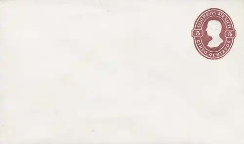 7x post cards/letters Mexico, unused