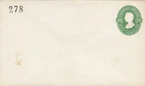 7x post cards/letters Mexico, unused