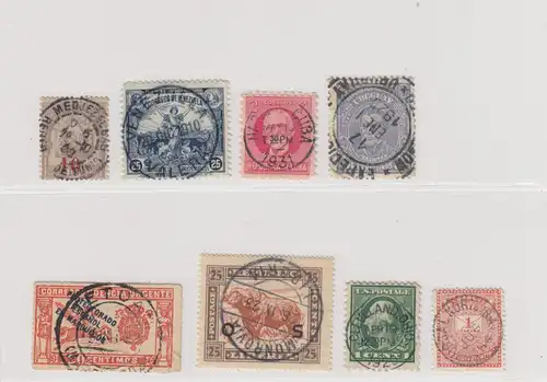 8x stamps Liberia.....