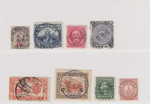8x stamps Liberia