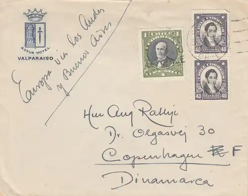 1933: Valparaiso to Copenhagen/Denmark, via Buenos Aires