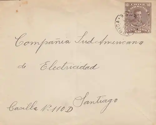 1914: letter to Santiago