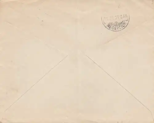 1914: letter to Santiago