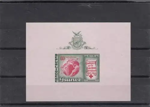 Belgium Guinee, block, **