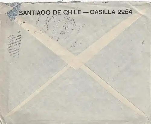 1912: letter Santiago to Gera