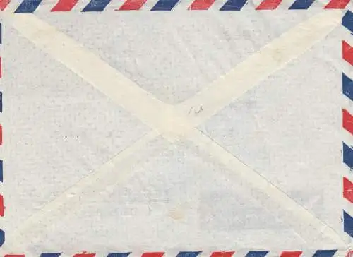 1951: air mail to Frankfurt