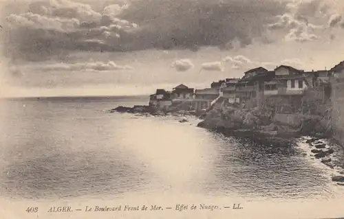 Post card 1923 Alger to France
