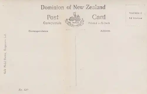 2x post cards: Dunedin gardens, Routeburn Valley