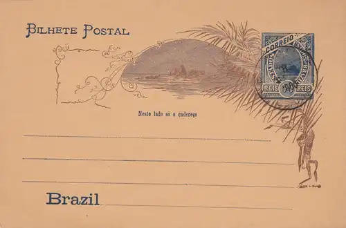 post card Brazil unused