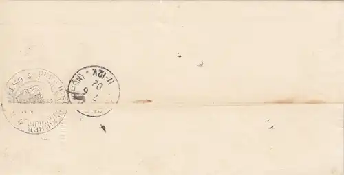 Lettre de 1902 d'Ostheim à Hatten