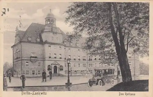 Carte de vue 1925 Berlin Lankwitz après Meran, après porto