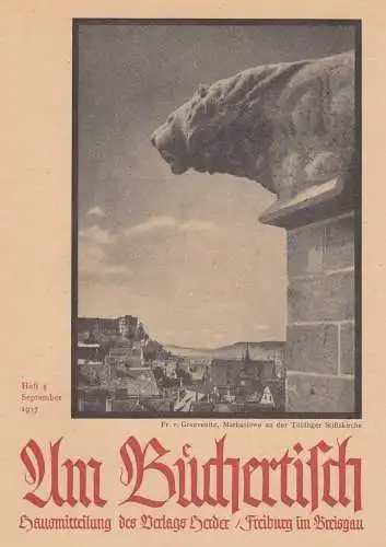 Ansichtskarte Tübinger Stiftskirche, Verlag am Büchertisch nach Freiburg