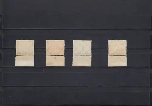 Min. 450-453, post-free, ** Sous-rand, Falz Sousrand tous avec DKZ F