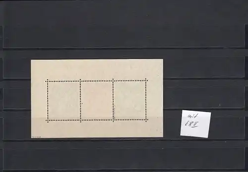 Berlin MiNr. Block 1 III, post-freeich, **, BPP Signature