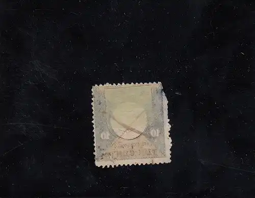 HAPAG, n° 1, dépréciation manuscrite, défauts