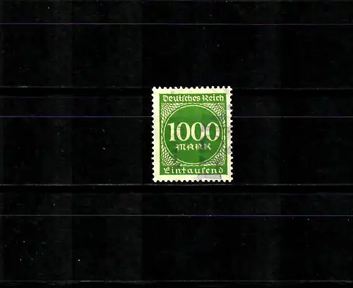 DR: MiNr. 308 AF, entwertet, *, BPP Signatur