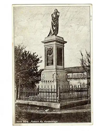 Poste de terrain tôt, carte de vue Jasna Gora, 20.9.39