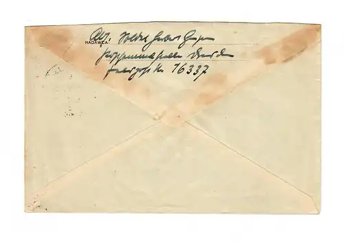 Premières lettres de champ, 26.09.39 avec FPn. 16337 sur poln . proie-choses générales après Leipzig