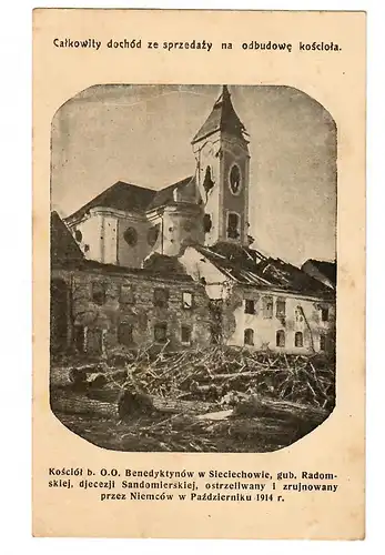 Premières lettres de champ, 14.09.39 avec FPn. 29307 sur la carte de Kosciol,