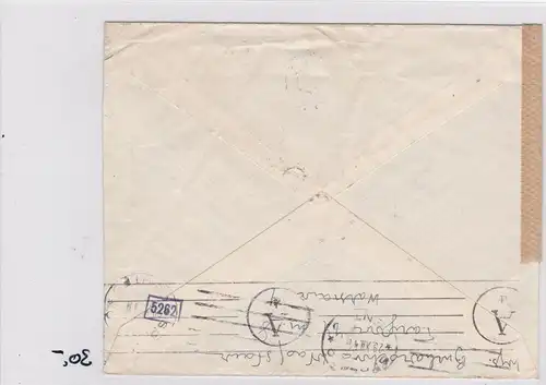 GG: Lettre de Varsovie à l'Italie, Spalato, censure