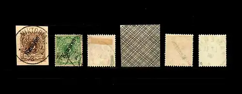 Kamerun: MiNr. 1-6, gestempelt