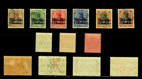 Dt. Post Maroc: n° 46-59, cacheté