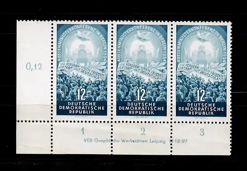 DDR: Min. 424 PFI, post-fraîchissement de l'angle, Falz en sous-rand