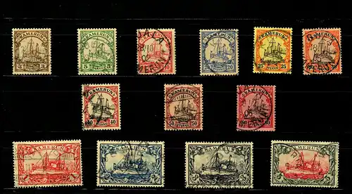 Cameroun: Mi Nr. 7-19, cachet