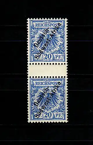 DSWA: MiNr. 4 ZS, postfrisch, **