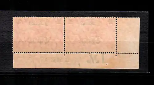 DP en Chine: Minn. 44 II B M I HAN A, erreur d'impression, bord de coin, */** BPP Attest