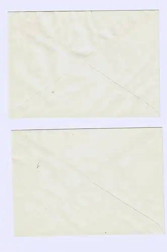 Berlin: Min. 87-90 FDC 2x, 1952