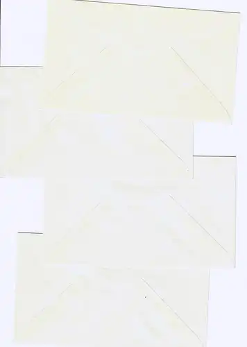 Sarre: Min° 409-428, 8x FDC Theodor Heuss Sarrebruck