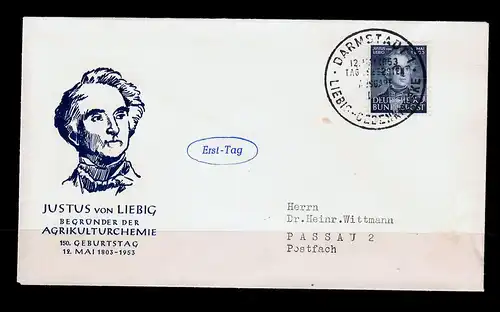 Confédération: MiN. 163,165,166, 3x FDC 1953