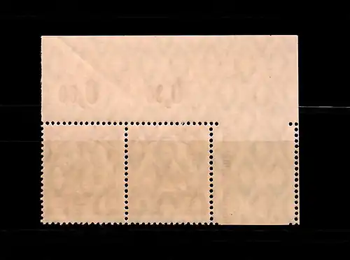 Samoa: MiNr. 20 LF, waagrechtes Paar vom Eckrand, postfrisch, **